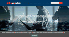 Desktop Screenshot of dokuworld.de